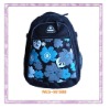 Blue flower backpack for girls (WES-90198B)