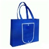 Blue foldable bag