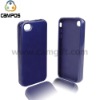 Blue glossy finish TPU gel case for iPhone 4g