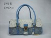 Blue jeans ladies handbag