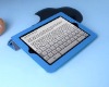 Blue leather case for Ipad 2,new design ,2011 hot sale for slim case