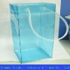 Blue of pvc wine bag with your logo promotion bag