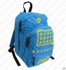 Blue school backpack