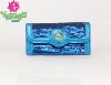 Blue sequins wallet