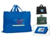 Blue shopping bag with you logo