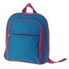 Blue simple school bag backpack