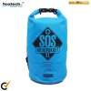 Blue waterproof dry bag