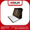 Bluetooth Keyboard Leather Case for Tablet