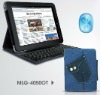 Bluetooth Keyboard with Jean Case for iPad