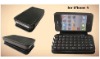 Bluetooth Keyboard with leather case for iphone 4