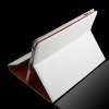 Book Style Black Flip Leather Folding Case For iPad with stand