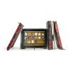 Book style PU leather protective case for iPad2