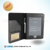 Book style leather case for Amazon Kindle touch