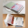 Book style pvc business card case for gift card,bank cards D-CC093