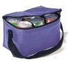 Bottle Cooler Bags with Logo Printings, Made of 600D Polyester with aluminum insulation