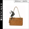 Bow-knot Leather Shoulder Bag in 2011