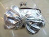 Bowknot Satin Clutch Bag077