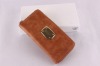 Brand Fashion Ladies zipper leather wallet,JI-001A