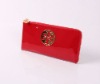 Brand Ladies zipper leather wallet purse,391D
