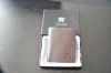 Brand antibacterial high-quality  genuine leather gift box with wallet