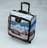 Brand designer happy travel trolley luggage