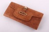 Brand fashion black long pattern leather wallet purse,JI0004A