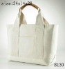 Brand ladies casual canvas solid color handbags