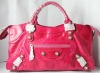 Brand ladies sheepskin high quality leather bag/handbag/purse,084328B