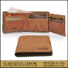 Brand leather wallet for gentlemen