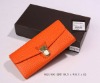 Brand long pattern ladies leather wallet/purse,8625-490