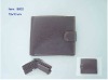 Brand mens leather wallet