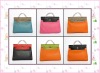 Brand name design genuine leather handbags