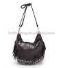 Brand name designer tassel handbag pu hobo bags