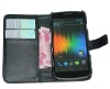 Brand new leather bag shell wallet style book style cover leather pouch case for samsung galaxy nexus i9250