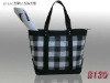 Brand women checked square handbags and purse