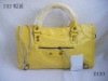 Brand women fashion pu bags yellow