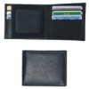 Branded black wallet