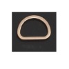 Brass D shape ring buckle for bag