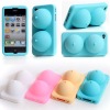 Breast Silicon case for iphone 4G