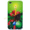 Bright Candle Plastic Hard Case Skin for iPhone 4