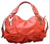 Bright Orange short strap ship shape white hardware super bag 2011Fall