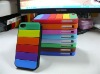 Bright Rainbow soft rubber case for iphone 4S