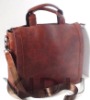Brown Artificial PU Leather Bag