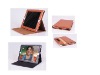 Brown Car headrest Leather Case Cover Pouch for iPad 2