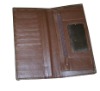 Brown Cheque Book Cover