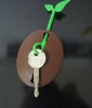 Brown Color Silicone Rubber Key Case