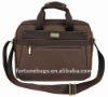 Brown Computer One Strap Shoulder Bag 14" 1680D