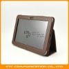 Brown Folio PU Leather Protective Case Cover for Samsung galaxy Tab 8.9 inch P7300/P7310, High Quality, 6 colors at stock