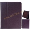 Brown High Quality Leather Protector Stand Case Cover For Apple iPad 2