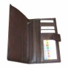 Brown Leather Travel Wallet